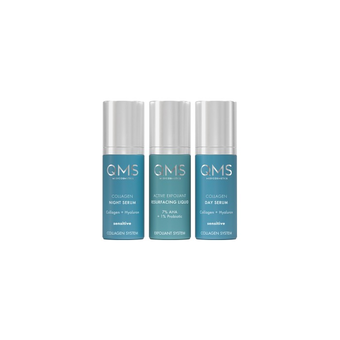 Collagen + Exfoliant Set Sensitive 3 x 30 ml